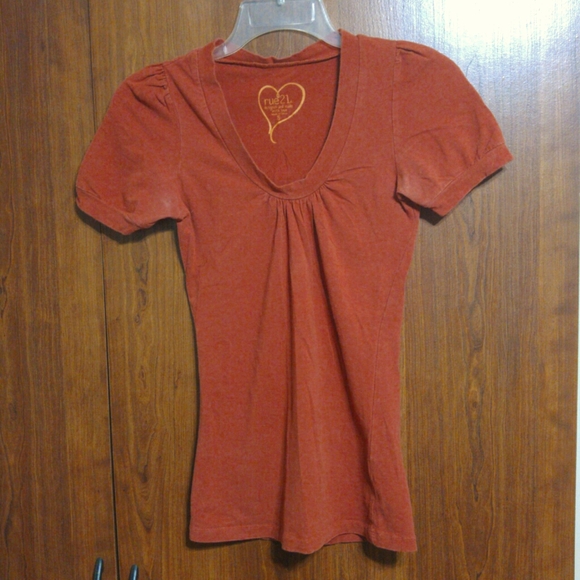 Rue21 Tops - Rue21 rust colored short sleeve tee size small